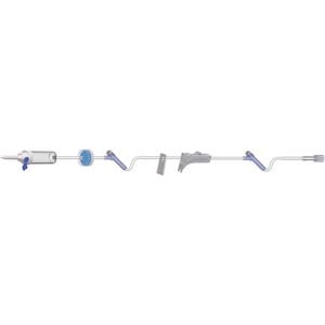 [AS3102] Amsino Amsafe® IV Administration Set IV Set 230cm W/Backcheck Valve2 Split Y Site Eo St 50/Cs