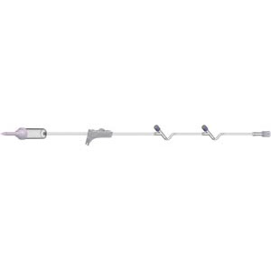 [159602] Amsino Amsafe® IV Administration Set 96 Nonventedspike 15drps/Ml 50/Cs