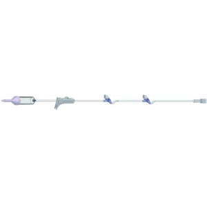 [AC3110] Amsino Amsafe® IV Administration Set 105 2 Amsafendl Less Inject Site 50/Cs