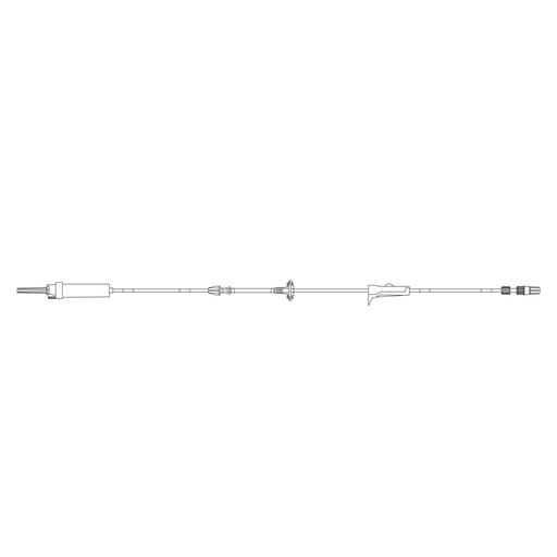 [2206-0007] BD Alaris Pump Module Set with 20 drop/L, 98 inches Length, 13ml Fluid Path, Sterile, 20/Pack