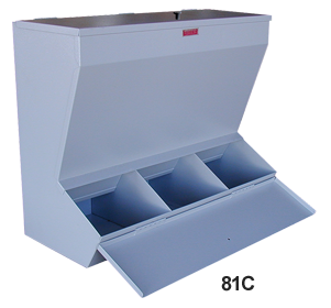 [81C] Handler Plaster Bin Model 81C