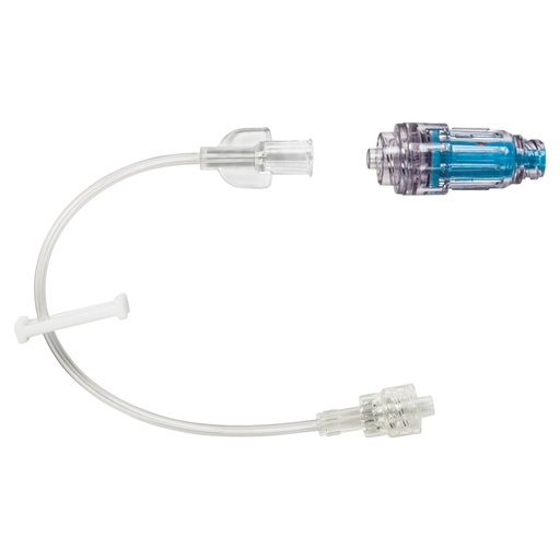 [MP5314-C] BD Pressure Rated Extension Set with Removable Maxplus Clear Needleless Connector, Non-Removable Slide Clamp and Male Spin Lock, 50/Pack