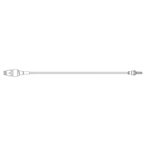 [MP5310-C] BD Minibore Pressure Rated Extension Set with Maxplus Clear Needleless Connector and Male Spin Lock, 50/Pack