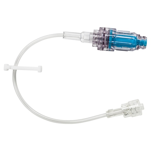 [MP9236-C] BD 14 inch Minibore Extension Set with Maxplus Clear Needleless Connector, Removable Slide Clamp and Male Spin Lock, 50/Pack