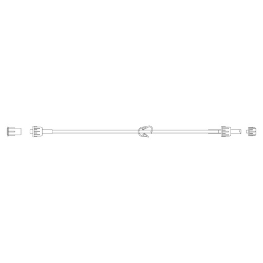 [30883] BD Alaris 92 inch PCA Module Extension Set, 2.1 ml Primary Volume, 50/Pack