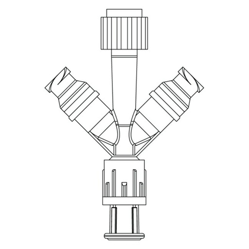 [20558E] BD SmartSite Disposables Tri-Port Connector, 0.46ml PV, 50/Pack