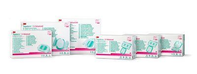 [1680] 3M™ Tegaderm™ I.V. Advanced Securement Dressing - 1.5" x 1.75", 100/bx
