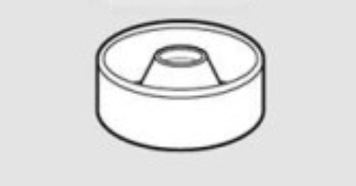 [11908] Whip Mix #4081 - Crucible Former 1-1/4IN