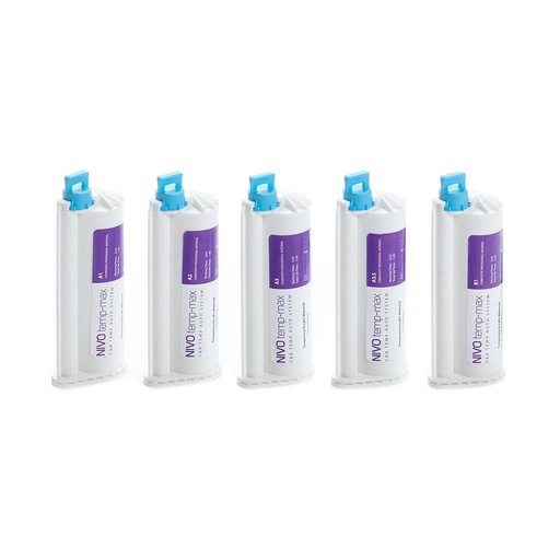 Temp-Max Temp Crown & Bridge Material Cartridge, 76ml, choose your shade