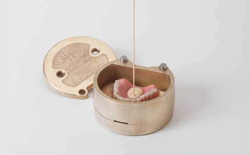 [330083] Whip Mix RapidFlask Flowable Flasking Stone, Buff