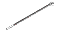 [RPT083] Cable Tie (4&quot; White)