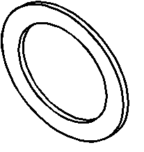 [ADW038] Flat Washer for A-dec - 50 per package ( #10-32 Male Thread)