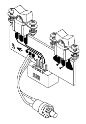 [ADA215] Switch Assembly (Rockers RT) for A-dec