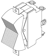 [DES609] Rocker Switch for Dental-EZ/Custom Air/Ramvac