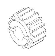 [PCG739] Traverse Gear (Single) for Pelton & Crane