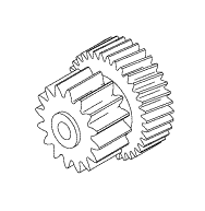 [PCG740] Traverse Gear (Double) for Pelton & Crane