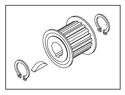 [PCK792] Lift Motor Pulley Kit for Pelton & Crane Chairman