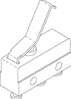 [PCS714] Formed Lever Switch for Pelton & Crane