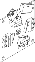 [PCB723] Switch Back PCB Assembly for Pelton & Crane