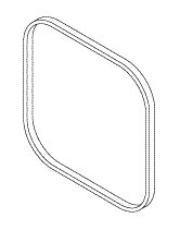 [AMG006] Door Gasket for Amsco/Steris® - Fits: 8" Square Door