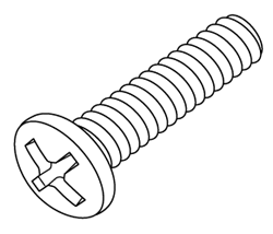 [RPH103] Screw (10-24 x 3/4) - 25 per package