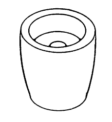 [RCF015] Plastic Foot for Ritter - Castle, MDT - Ritter - Castle®