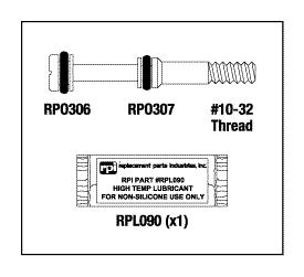 [RCS098] Valve Stem Kit for Midmark® - Ritter