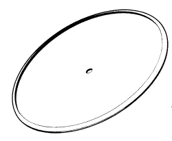 [RCG021] Door Gasket for MDT - Ritter - Castle® - Fits: 9.500" OD Pancake Style