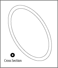 [RCG019] Door Gasket for Spectroline, Midmark® - Ritter, S.S. White