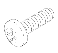 [RPH824] Screw (#10-24 x 5/8") - 25 per package