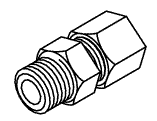 [RPF228] Male Connector (1/4") - 5 per package