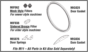 [MIK080] Sterilizer PM Kit for Midmark® - Ritter for Models M11, M11D