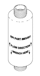 [MIV081] Steam Trap (Not for M7) for Midmark® - Ritter