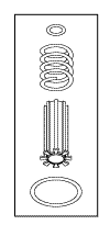 [MIK110] Solenoid Valve Repair Kit for Midmark® - Ritter - Fits: Vent Valve