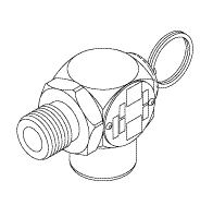[MIV090] Safety Valve (40 PSI) for Midmark® - Ritter - 1/2" MPT