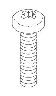 [RPH854] Screw (#10 x 5/8)