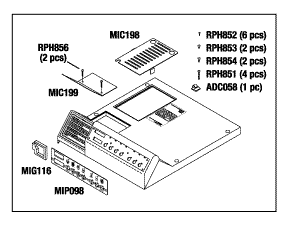 [MIK196] Top Cover Kit- M9