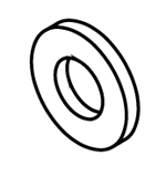 [PCW177] Manifold Washer (Silicone) for Pelton & Crane