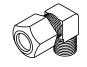 [RPF232] Male Elbow (5/16") - 2 per package