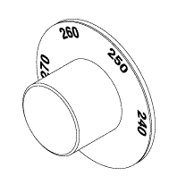 [PCK243] Knob (Temperature) Magnaclave