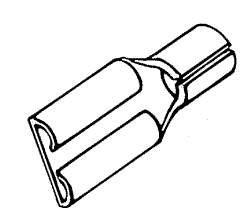 [RPT074] Push-On, Female (High Temperature) - 20 per package