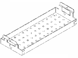 [PCT140] Instrument Tray (Small) for Pelton & Crane for OCM, Sentry
