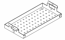 [PCT141] Instrument Tray (Large) for Pelton & Crane for OCM