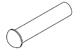 [PCP165] Hinge Pin for Pelton & Crane for Model OCM