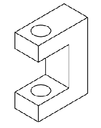 [PCH163] Door Hinge Block for Pelton & Crane - Fits Model: OCM