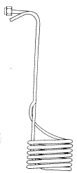 [PCC055] Condenser Tube for Pelton & Crane (Mounts in reservoir)
