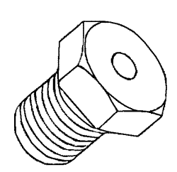 [RCS054] Mounting Base Vent Screw for Ritter - Castle
