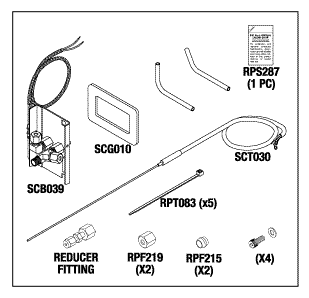 [SCK038] Probe Bracket Kit 2000