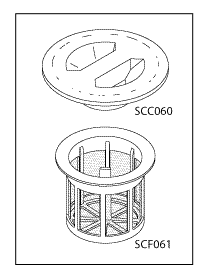[SCK059] Reservoir Cap &amp; Filter 2000 &amp; 5000