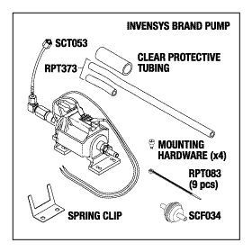 [SCP050] Pump Kit 2000 &amp; 5000 - Invensys Brand Pump